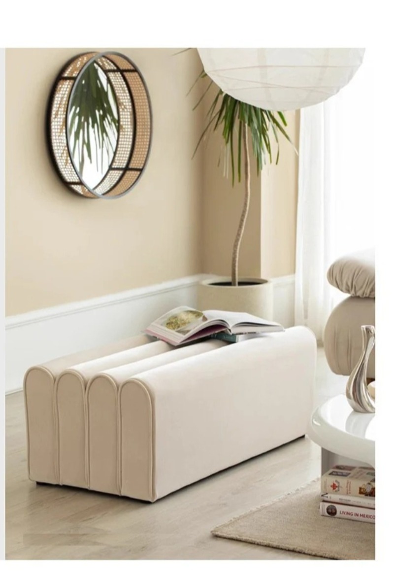 Home Decor Design Ideas - 2025 Nordic Designer Idea Sofa Ottomans