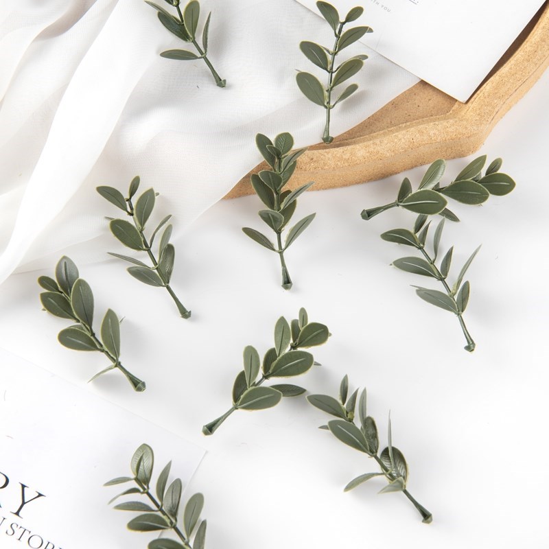 Artificial Hanging Plants - 50/100PCS Artificial Plants Leaf Wedding Party