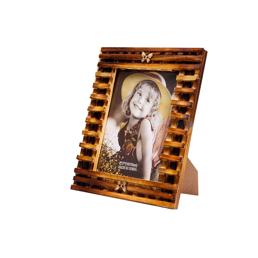 Bamboo Photo Frame - Bamboo Picture Frames for Home Decor,