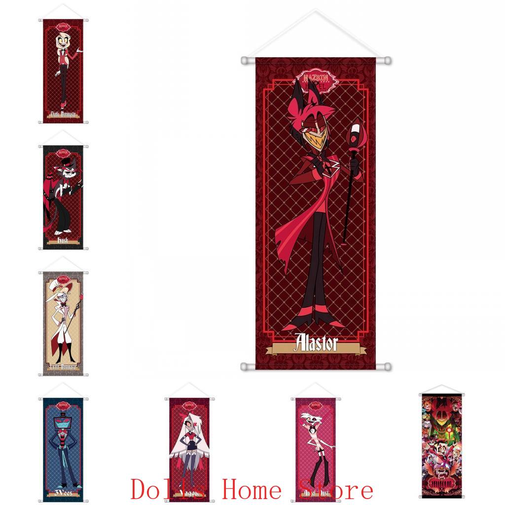 Home Decor Accessories - Anime Scroll Canvas Wall Hanging Painting