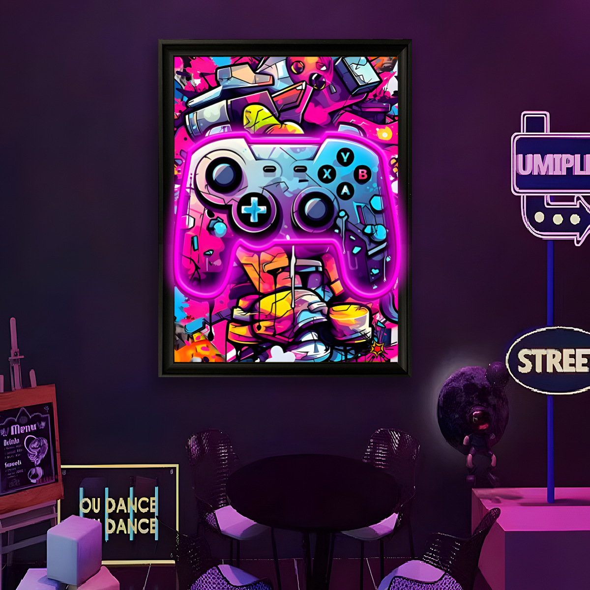 USB Powered LED Neon Light Fun - Home Decor Painting recension och pris