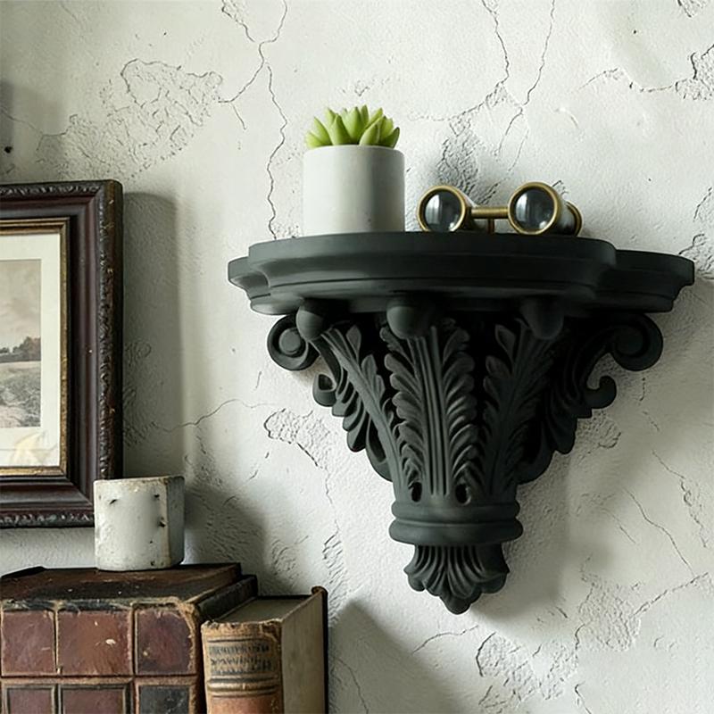 Gothic Floating Wall Shelves C - Bamboo Photo Frame recension och pris