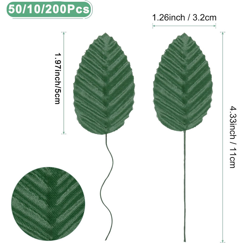 50/100/200Pcs Artificial Silk  - Artificial Hanging Plants recension och pris