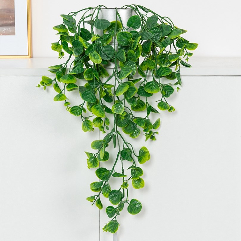 Eucalyptu Fern Rattan Artifici - Artificial Hanging Plants recension och pris