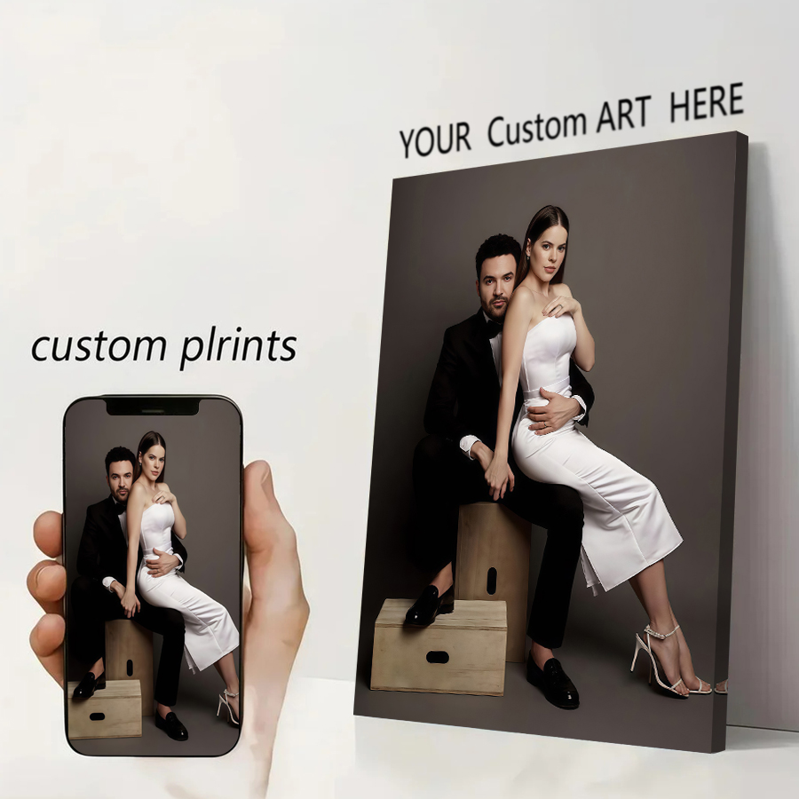 Custom Print Canvas Poster Ani - Home Decor Painting recension och pris