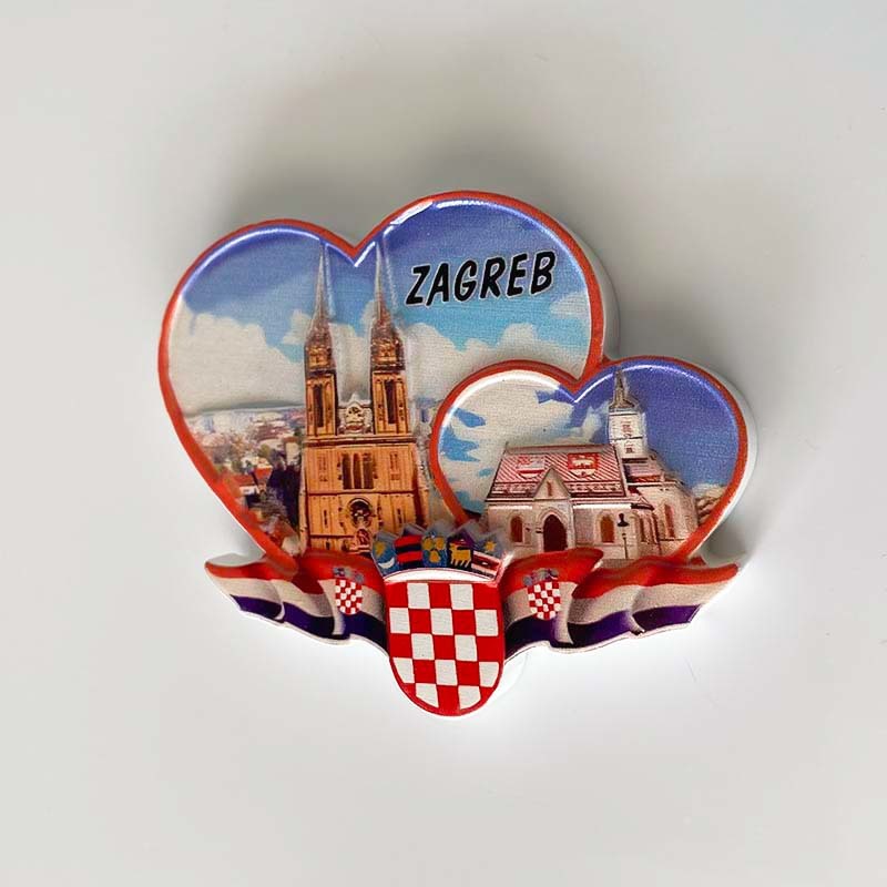 Croatia Zagreb Heart Building  - Home Decor Zagreb recension och pris