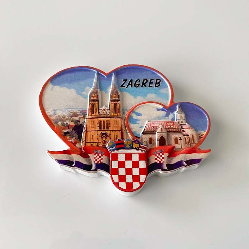 Croatia Zagreb Heart Building  - Home Decor Zagreb recension och pris
