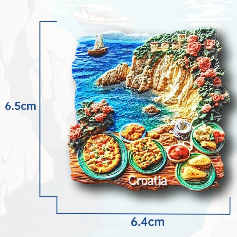 Croatia Fridge Magnets Travel  - Home Decor Zagreb recension och pris