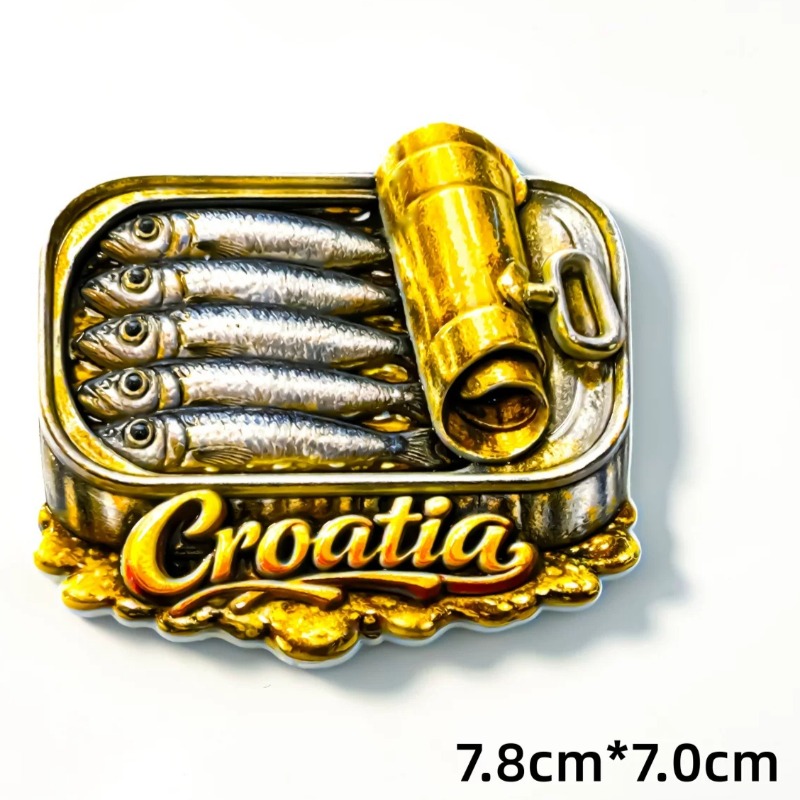 Croatia Fridge Magnets Travel  - Home Decor Zagreb recension och pris
