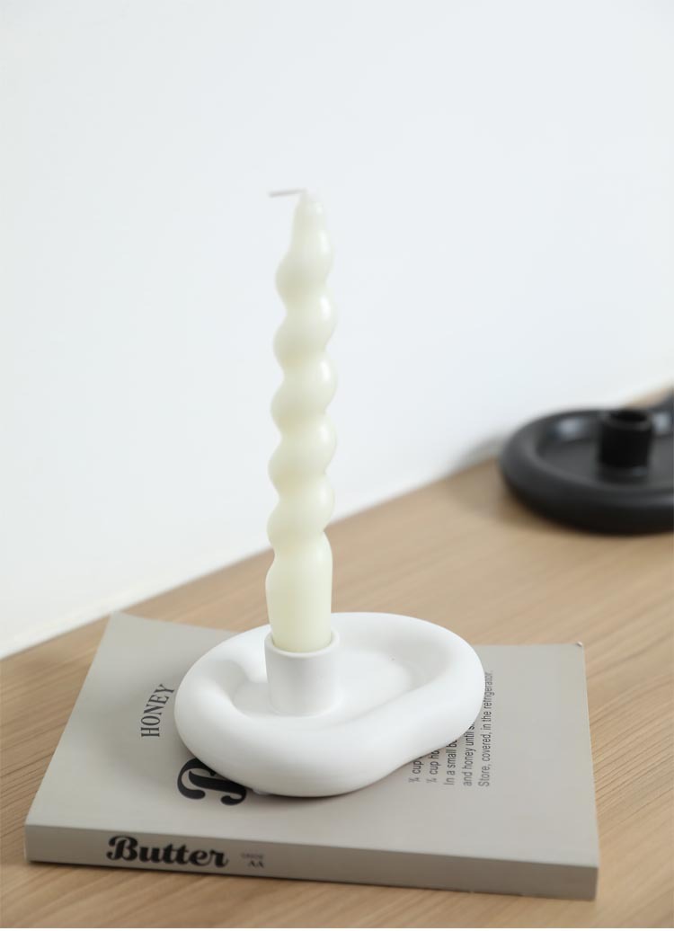 Organic Shape Candle Tray Sili - Home Decor Modern Organic recension och pris