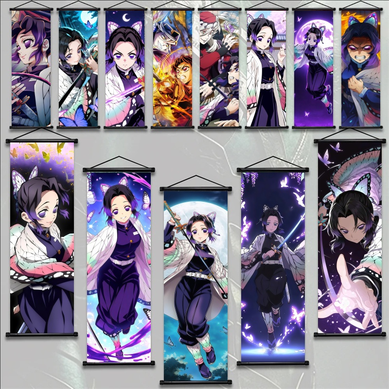 Shinobu Kocho Demon Slayer Art - Home Decor Painting recension och pris