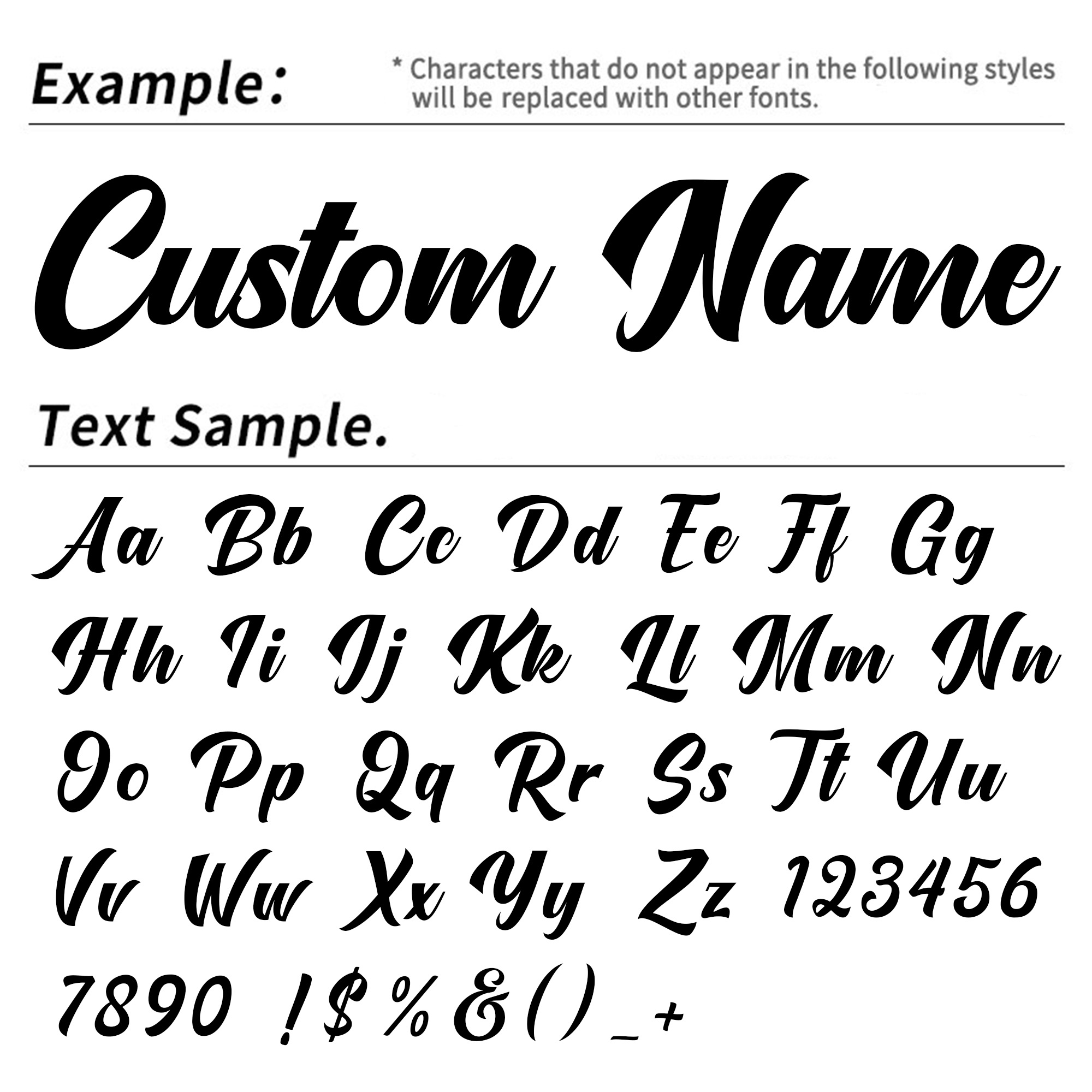 3PCS Custom Name Stickers Pers - Home Decor Sticker recension och pris