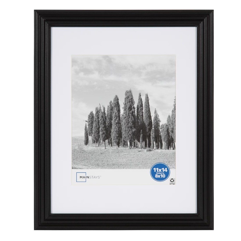 8x10 Picture Frame Black Matte - Bamboo Photo Frame recension och pris