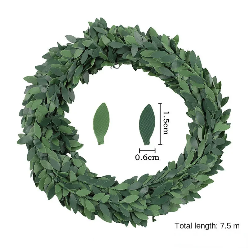 7 Meters Iron Wire Green Leaf  - Artificial Hanging Plants recension och pris