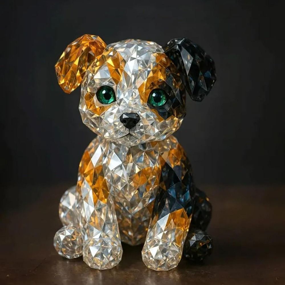 Handmade Crystal Animal Figuri - Home Decor Modern Organic recension och pris