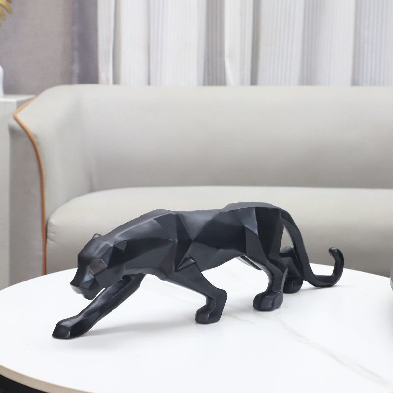 Panther Statue Wildlife Animal - Home Decor Modern Organic recension och pris