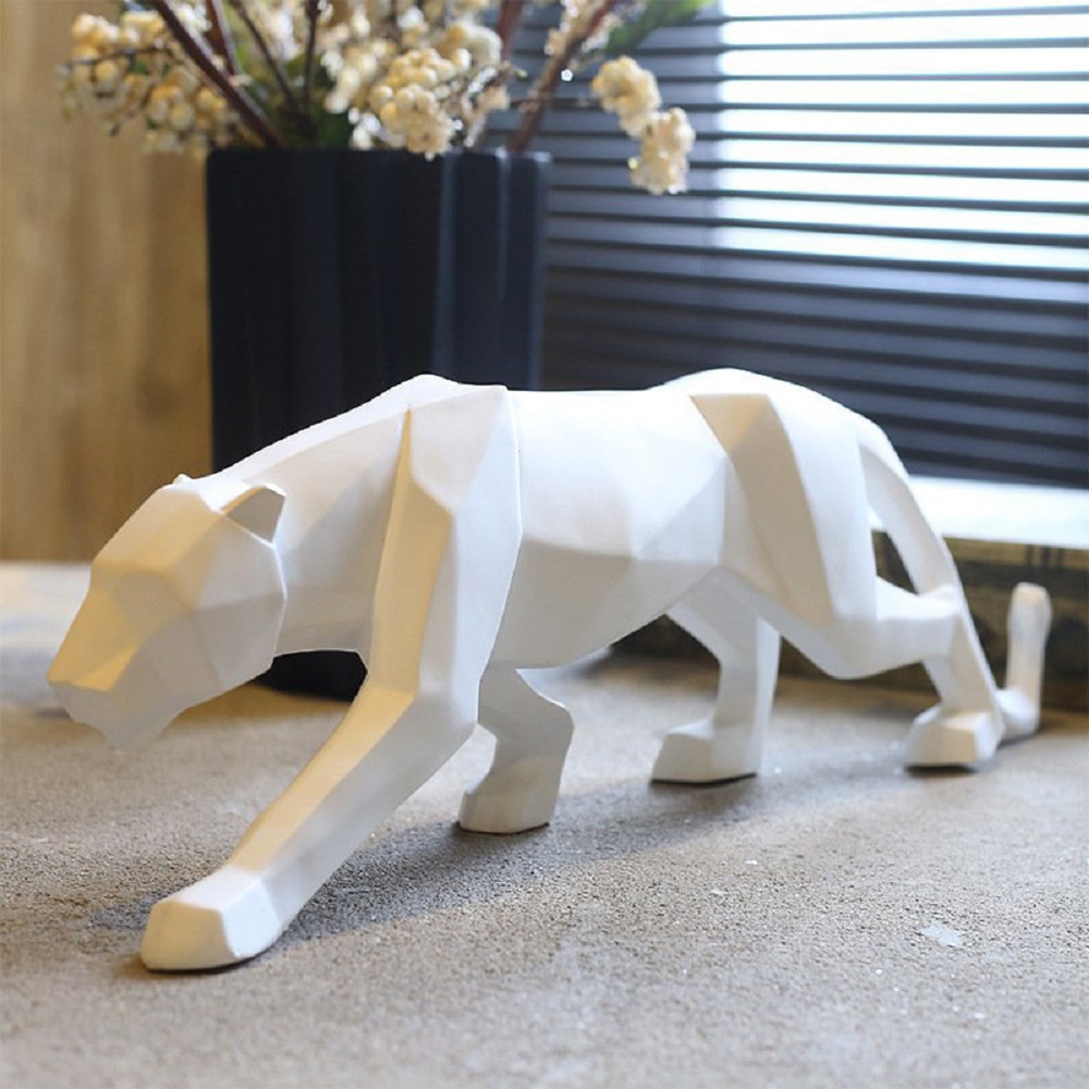 Panther Statue Wildlife Animal - Home Decor Modern Organic recension och pris