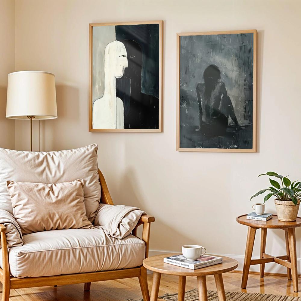 Dark Paintings Art Design Post - Home Decor Design Ideas recension och pris