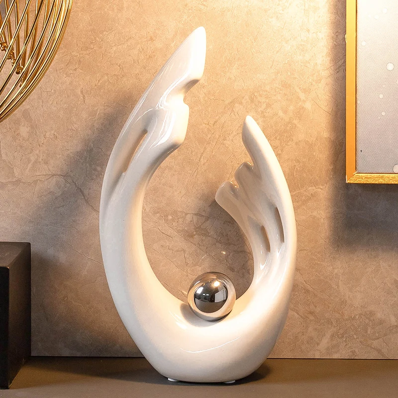 Simplicity White Ceramic Shape - Home Decor Modern Organic recension och pris