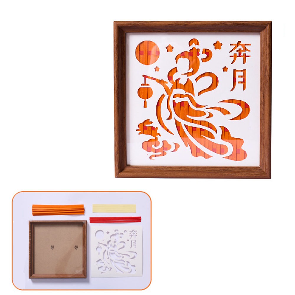 Retro Mid-Autumn Festival Gift - Bamboo Photo Frame recension och pris