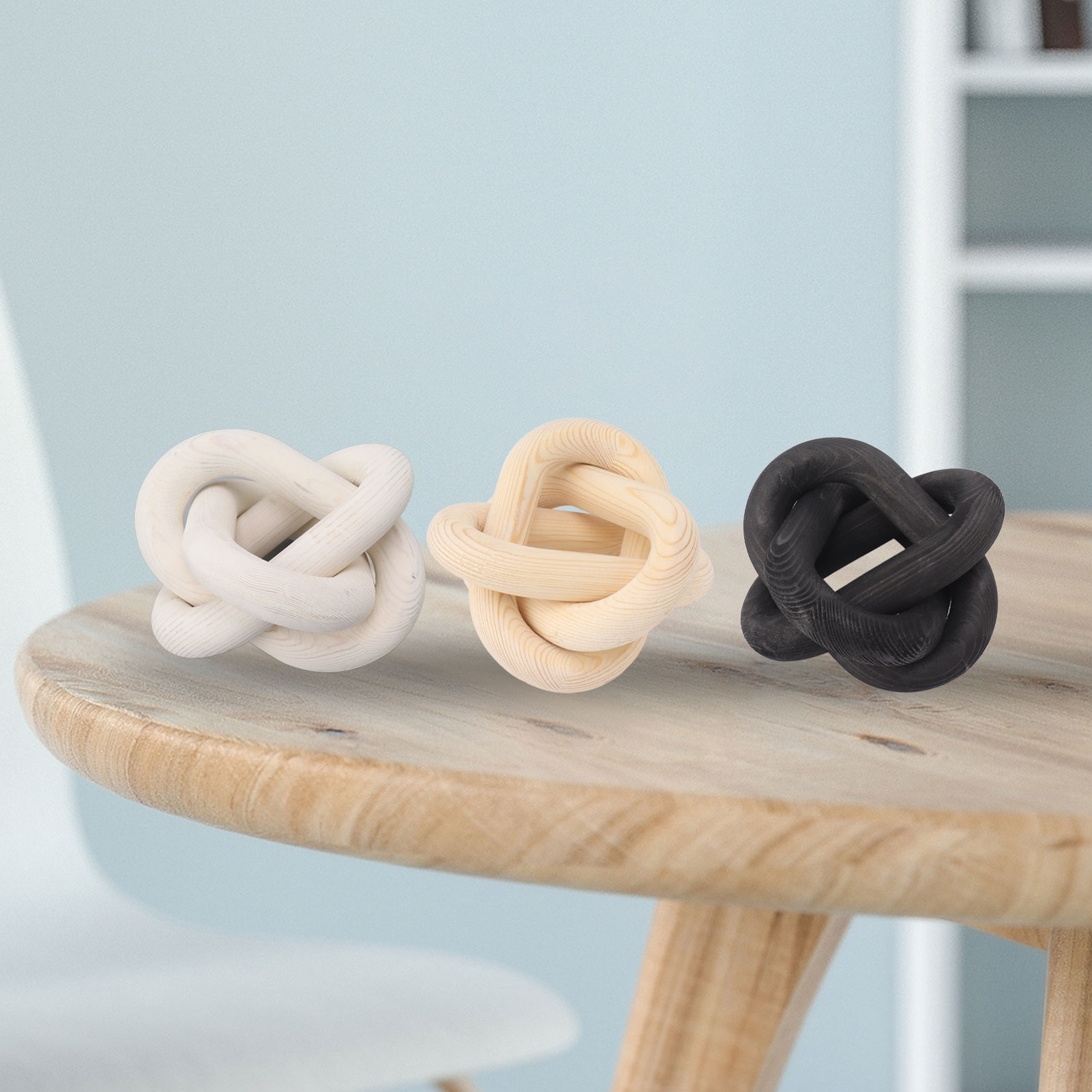 Decorative Wood Chain Decorati - Home Decor Modern Organic recension och pris