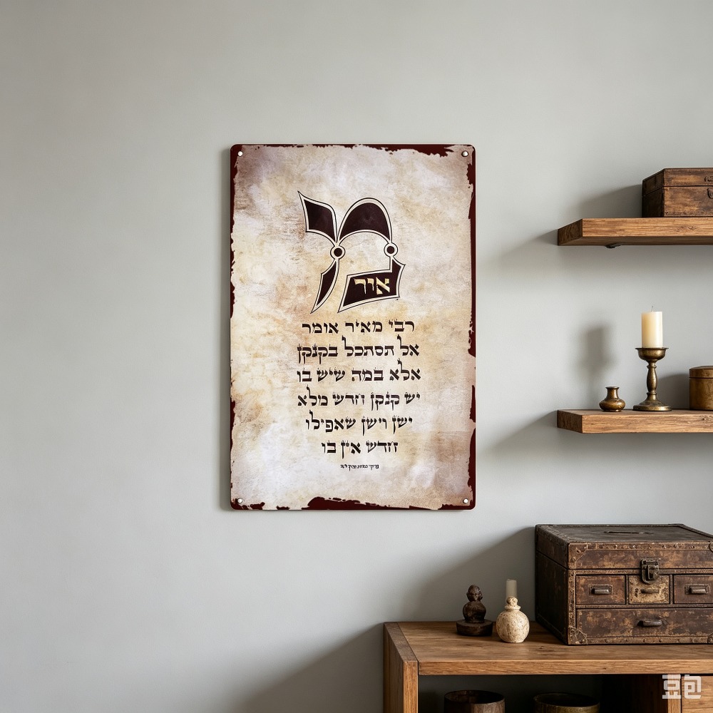 CIFBUY Vintage Hebrew Torah Sc - Home Decor Room recension och pris
