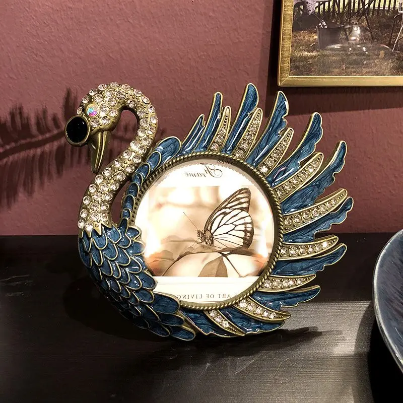 A Swan European Style Diamond  - Bamboo Photo Frame recension och pris