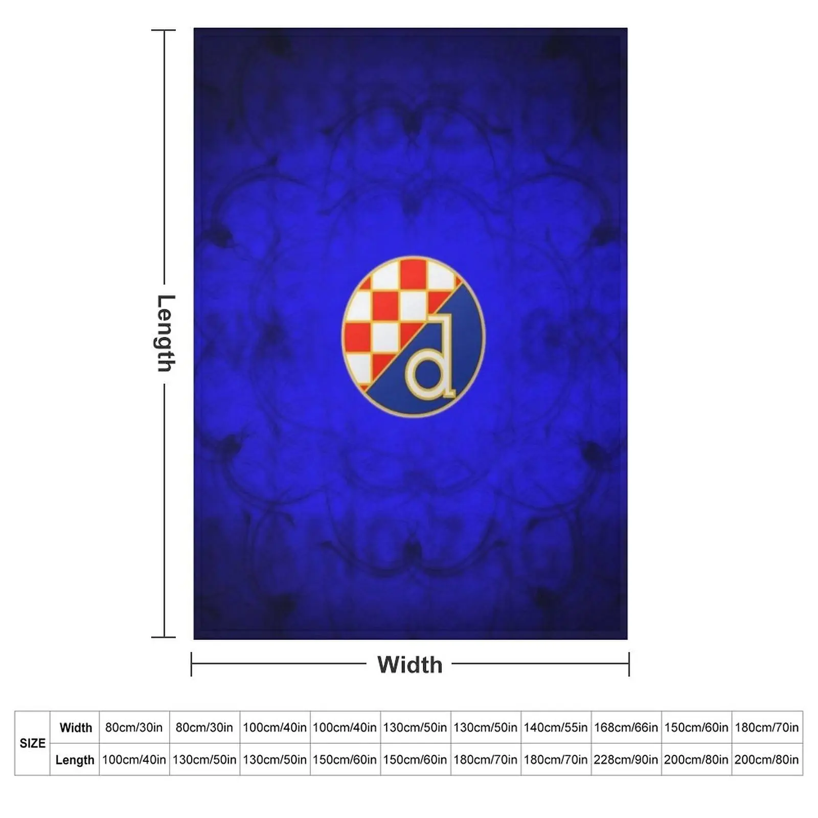GNK Dinamo Zagreb Throw Blanke - Home Decor Zagreb recension och pris