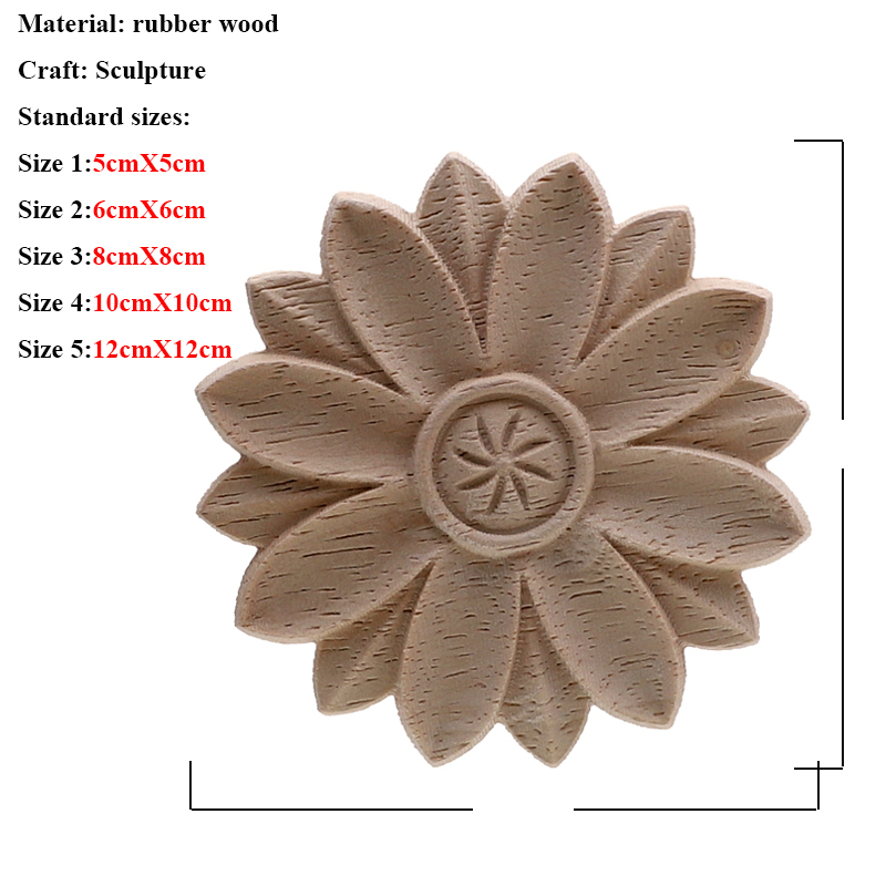 VZLX Vintage Floral Woodcarvin - Home Decor Modern Organic recension och pris