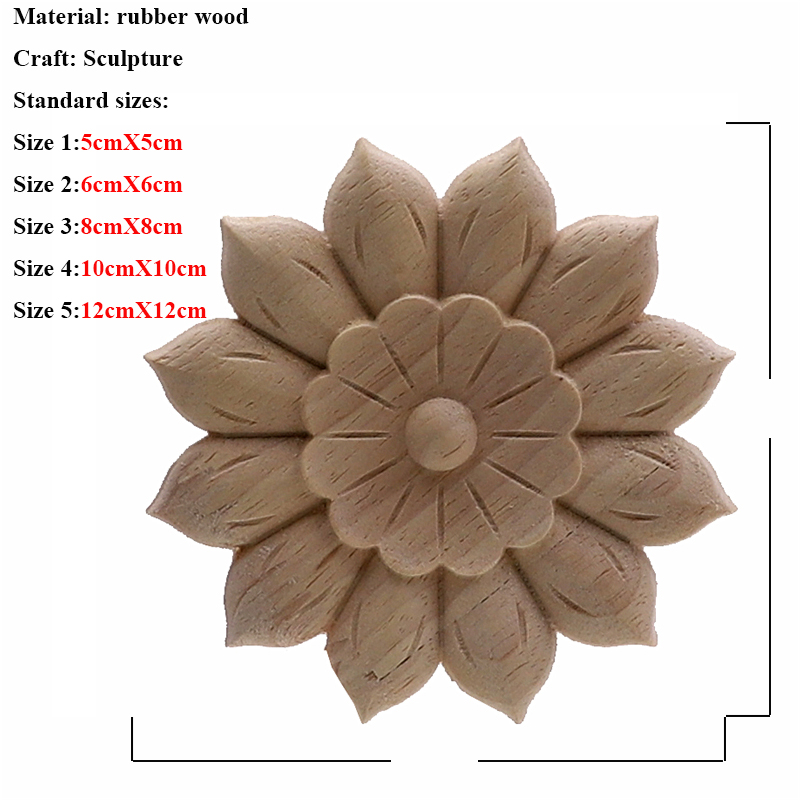 VZLX Vintage Floral Woodcarvin - Home Decor Modern Organic recension och pris