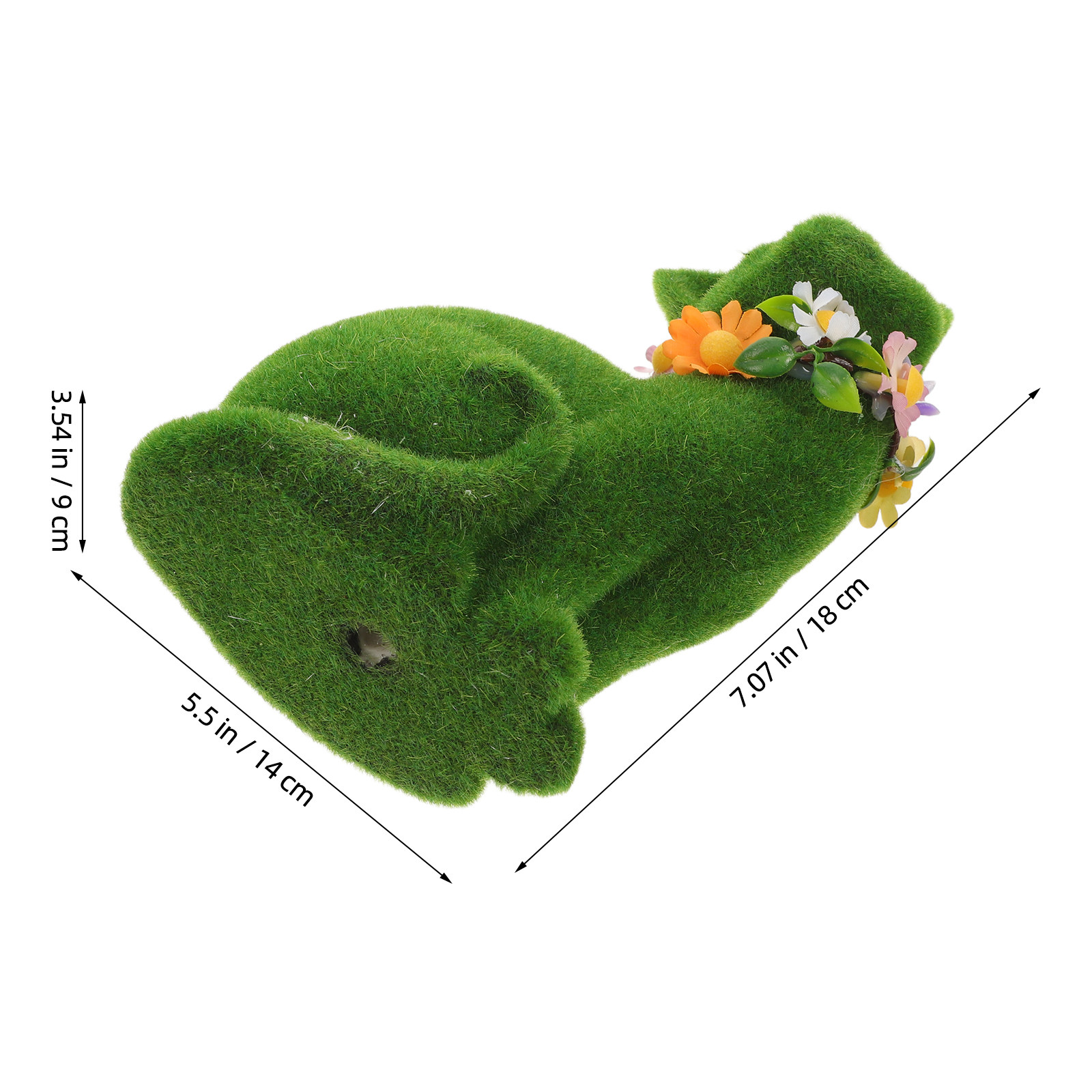 Green Flocked Cat Sculpture Re - Home Decor Design Ideas recension och pris