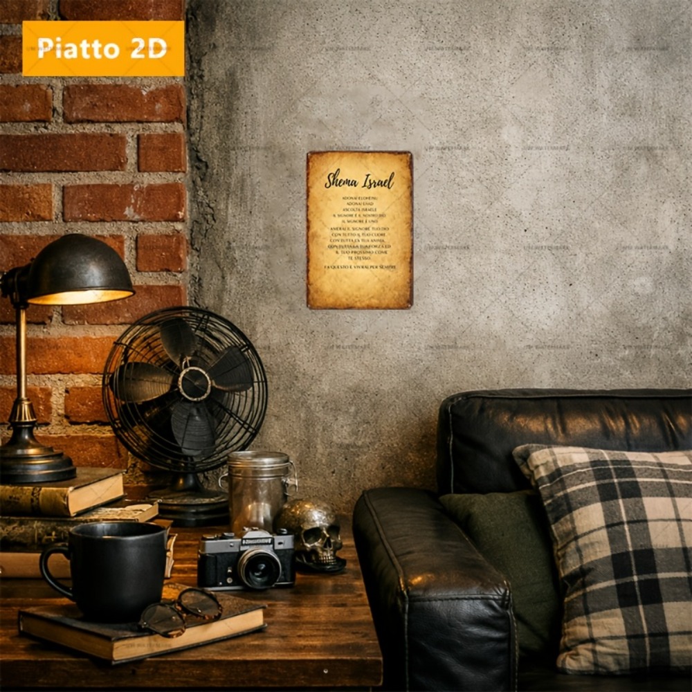 CIFBUY  Hebrew Scripture Alumi - Home Decor Room recension och pris