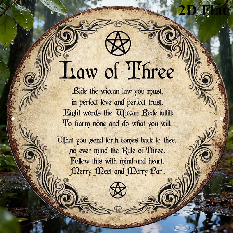 CIFBUY Vintage Wicca Triple Go - Home Decor Room recension och pris