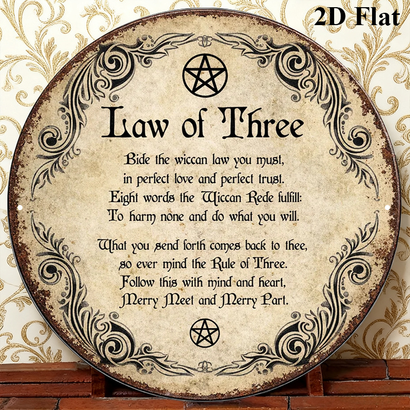 CIFBUY Vintage Wicca Triple Go - Home Decor Room recension och pris