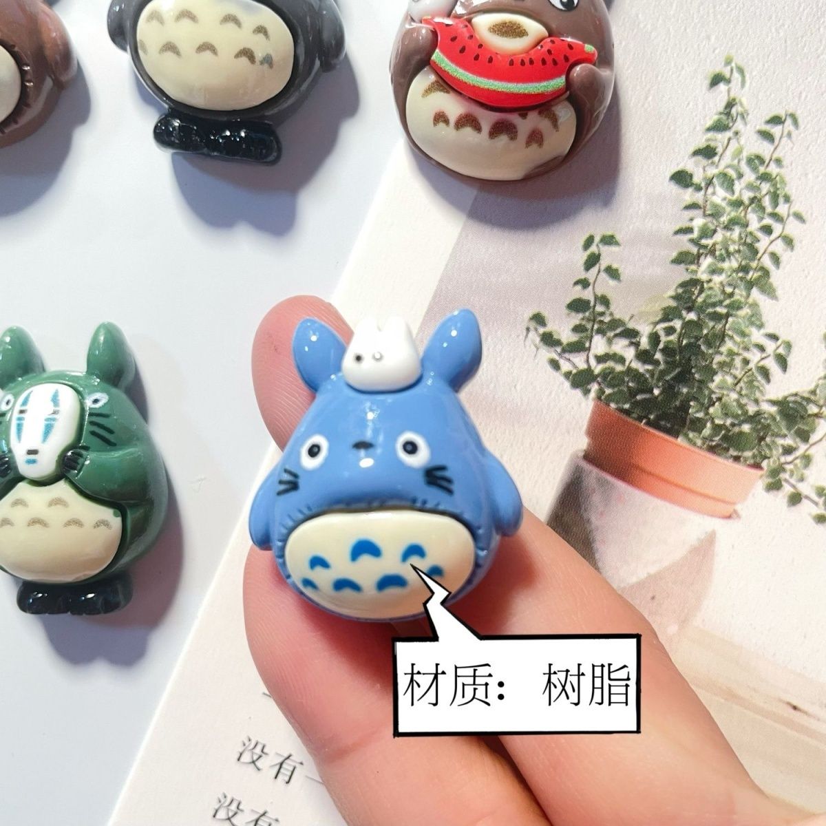 Totoro Anime Resin Fridge Magn - Home Decor Sticker recension och pris